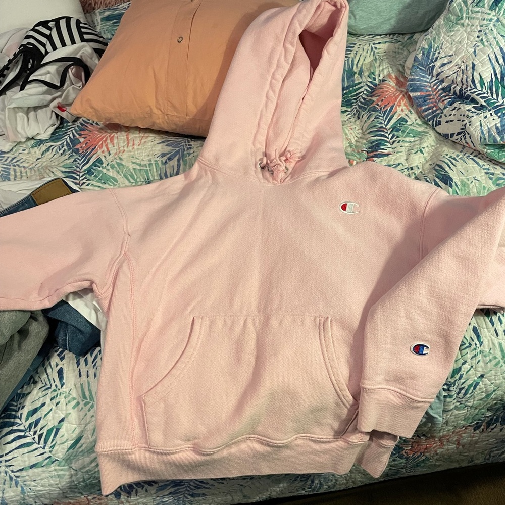 Light Pink Champion Pullover